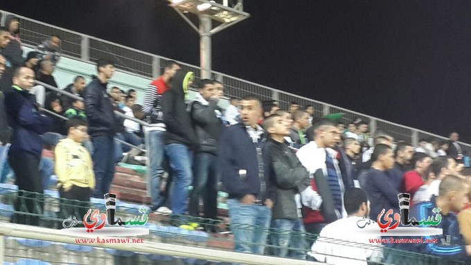 خيبة امل بعد التعادل السلبي 0-0 وبحضور والد الشهيد صهيب فريج ورئيس البلدية  المحامي عادل بدير 